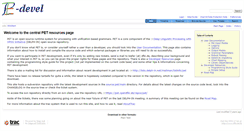 Desktop Screenshot of pet.opendfki.de