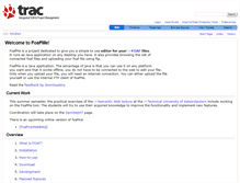 Tablet Screenshot of foafme.opendfki.de